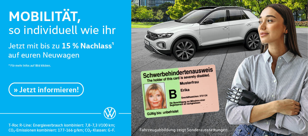VW Menschen mit Handicap